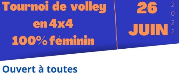 ANNULE - Tournoi 100% Feminin 2022 - Ecully Volley