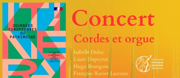 Concert cordes et orgue - Musique du 18ème siècle