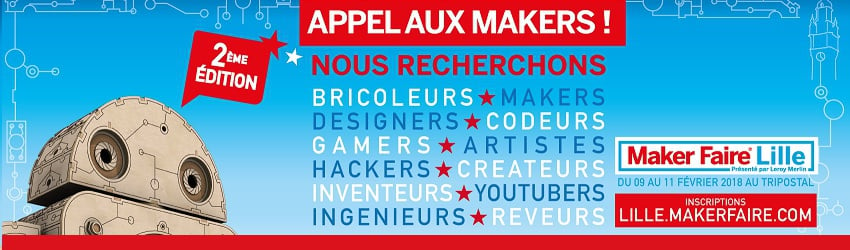 MeetUp#2 - Maker Faire Lille 2018