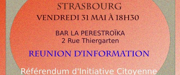 Atelier Constituant RIC à Strasbourg