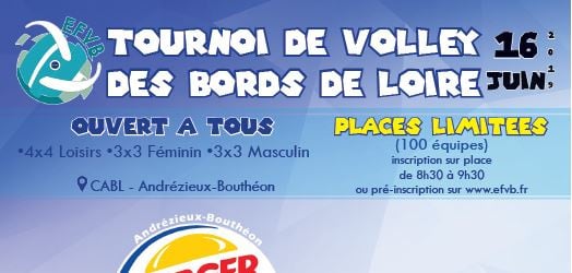 Tournoi des Bords de Loire de volley 2019