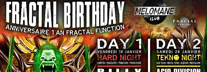 ✪ Fractal Birthday ✪ Big Anniversaire 1 an Fractal Function !