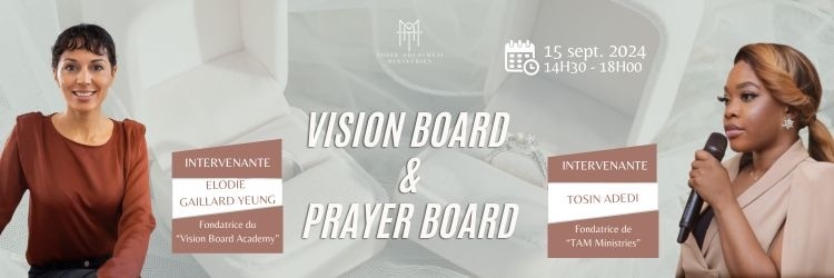 Vision board & Prayer board