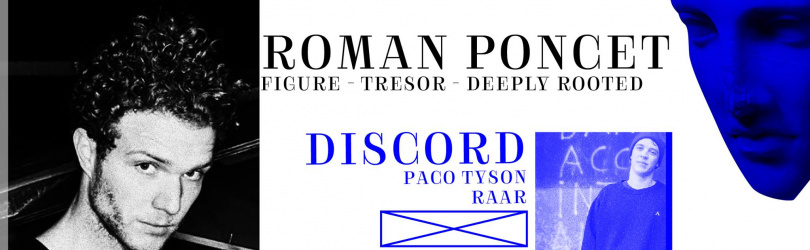Under. Roman Poncet, Discord, Moody / Warehouse Nantes (Gratuit)
