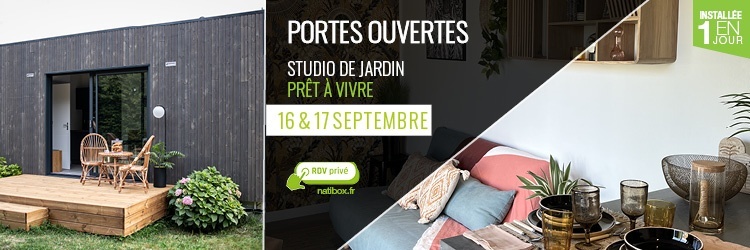 Natibox Montélimar - Portes ouvertes Studio de jardin