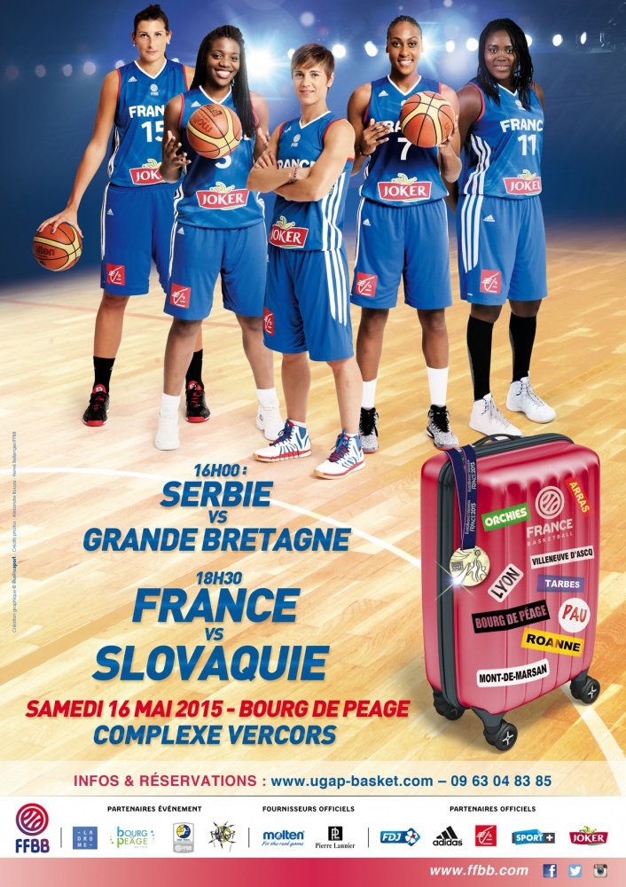 Tournoi International Basket Féminin Rhône Alpes - J3 - Bourg de Péage - Drôme