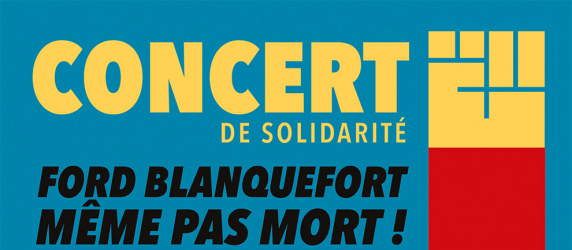 Concert Solidarité Ford