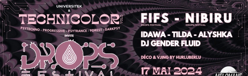 Technicolor Vol.5 w/ Drops Festival